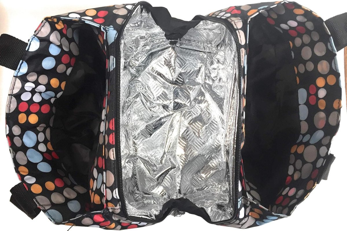 Floral Lunch Tote Bag - Lily Bloom