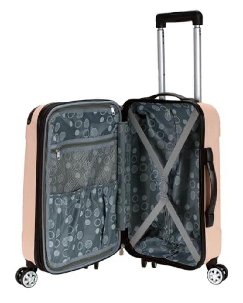 Hardside Expandable Luggage with Spinner Wheels 28 - 24 - 20 - Inch - Lily Bloom
