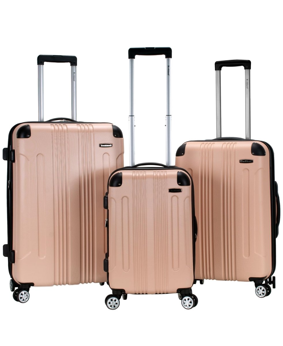 Hardside Expandable Luggage with Spinner Wheels 28 - 24 - 20 - Inch - Lily Bloom