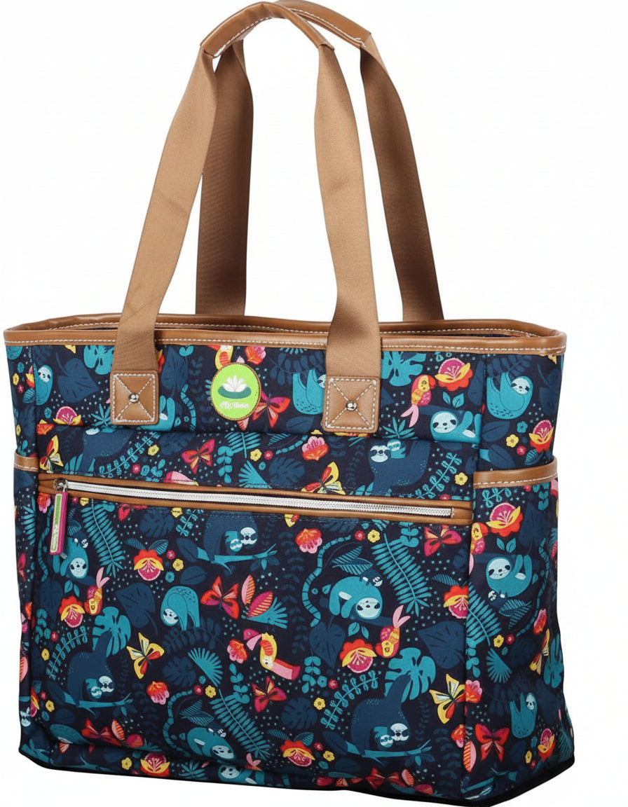 Large Capacity Tote Bag - Lily Bloom