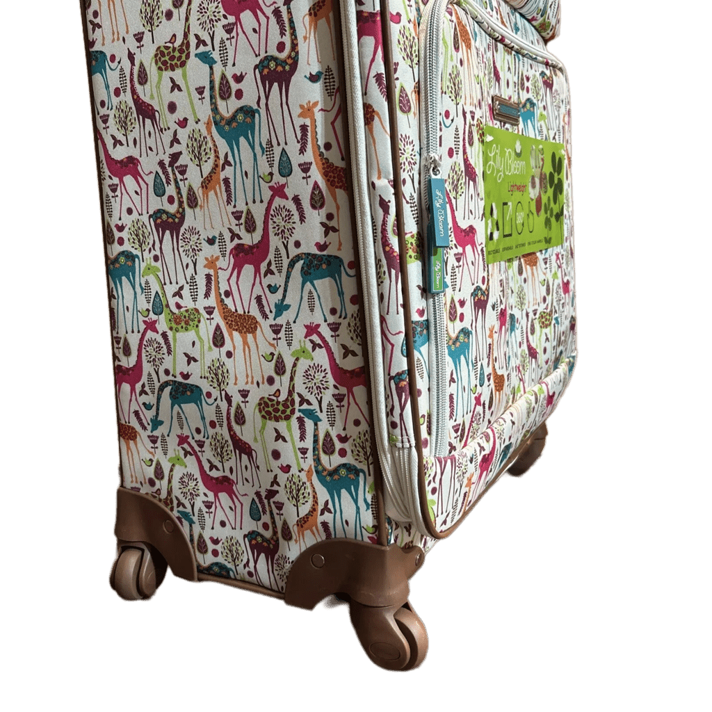 Lily Bloom 28" Luggage Softside Expandable With Double Spinner Wheels - Lily Bloom