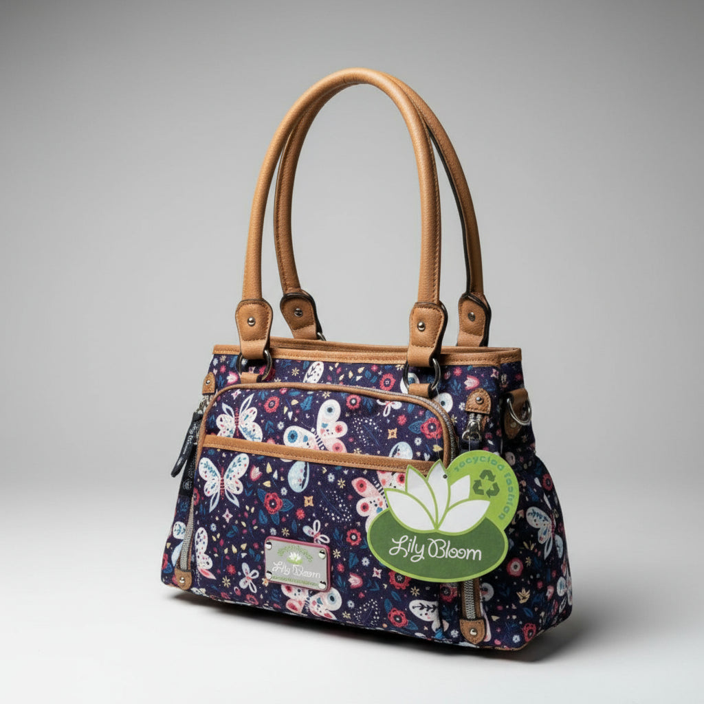 Maggie Satchel Handbag - Lily Bloom