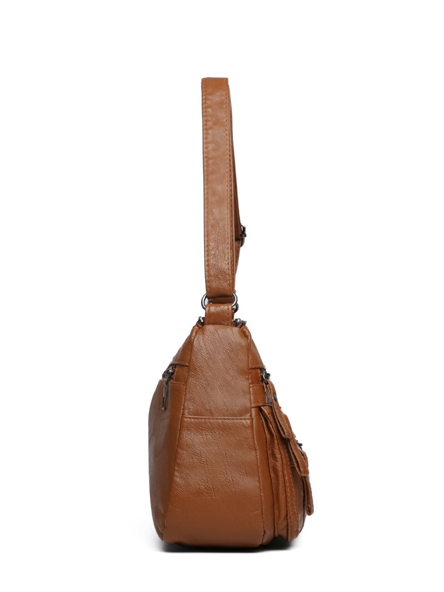 Multi - Compartment Crossbody Bag - Lily Bloom