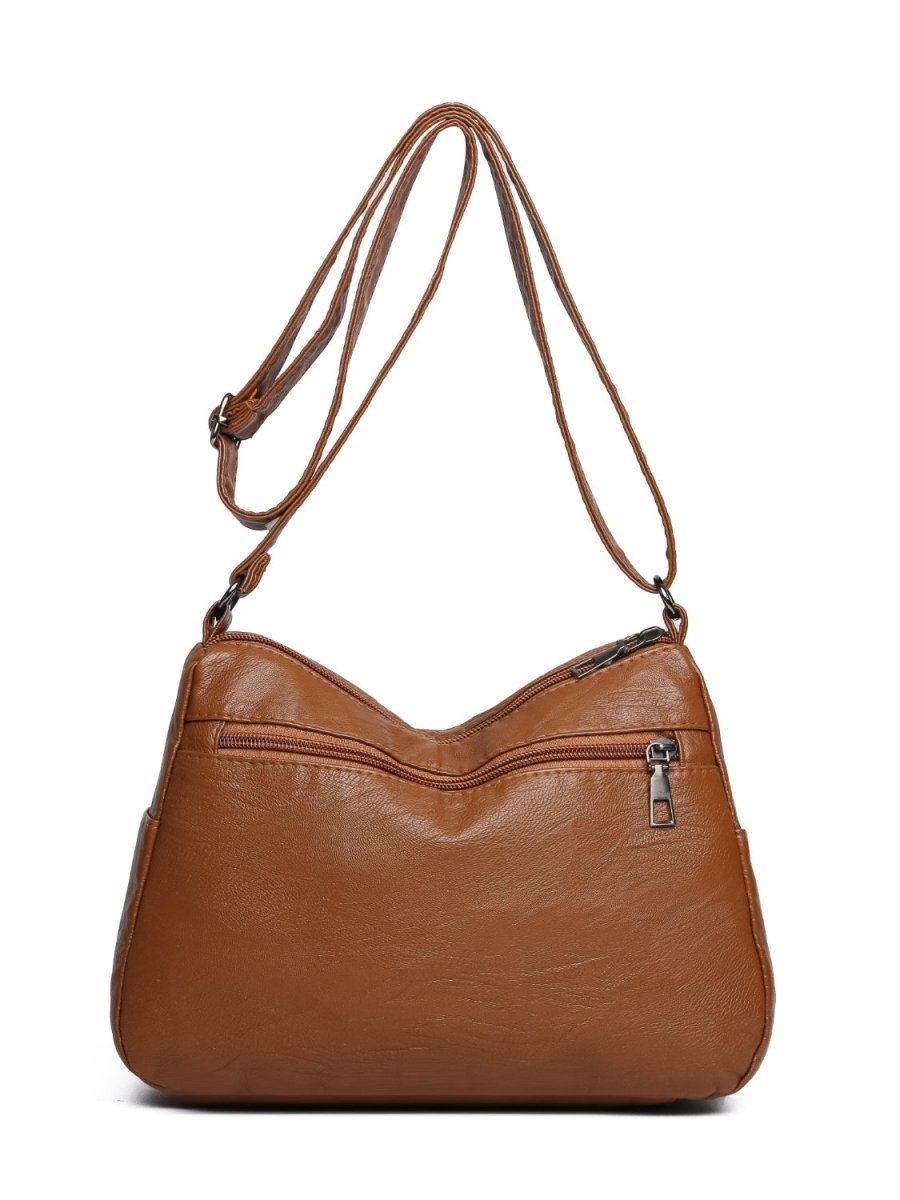 Multi - Compartment Crossbody Bag - Lily Bloom
