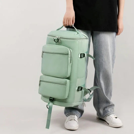 Multi Pocket Travel Backpack Bag - Lily Bloom
