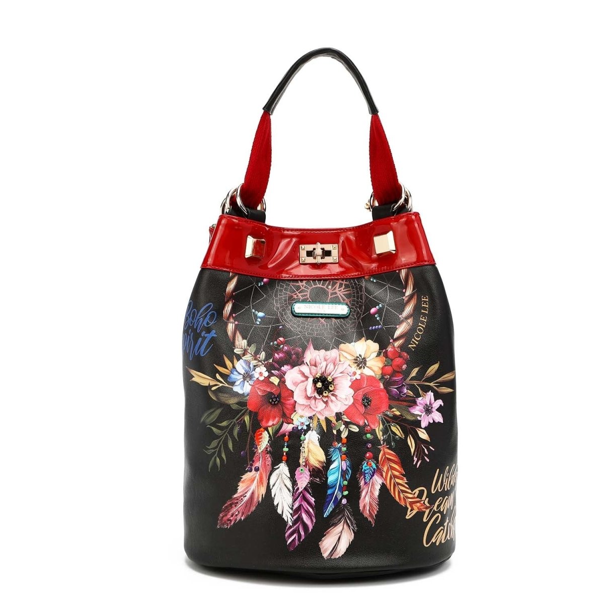 Multifunctional Bucket Bag Backpack - Lily Bloom