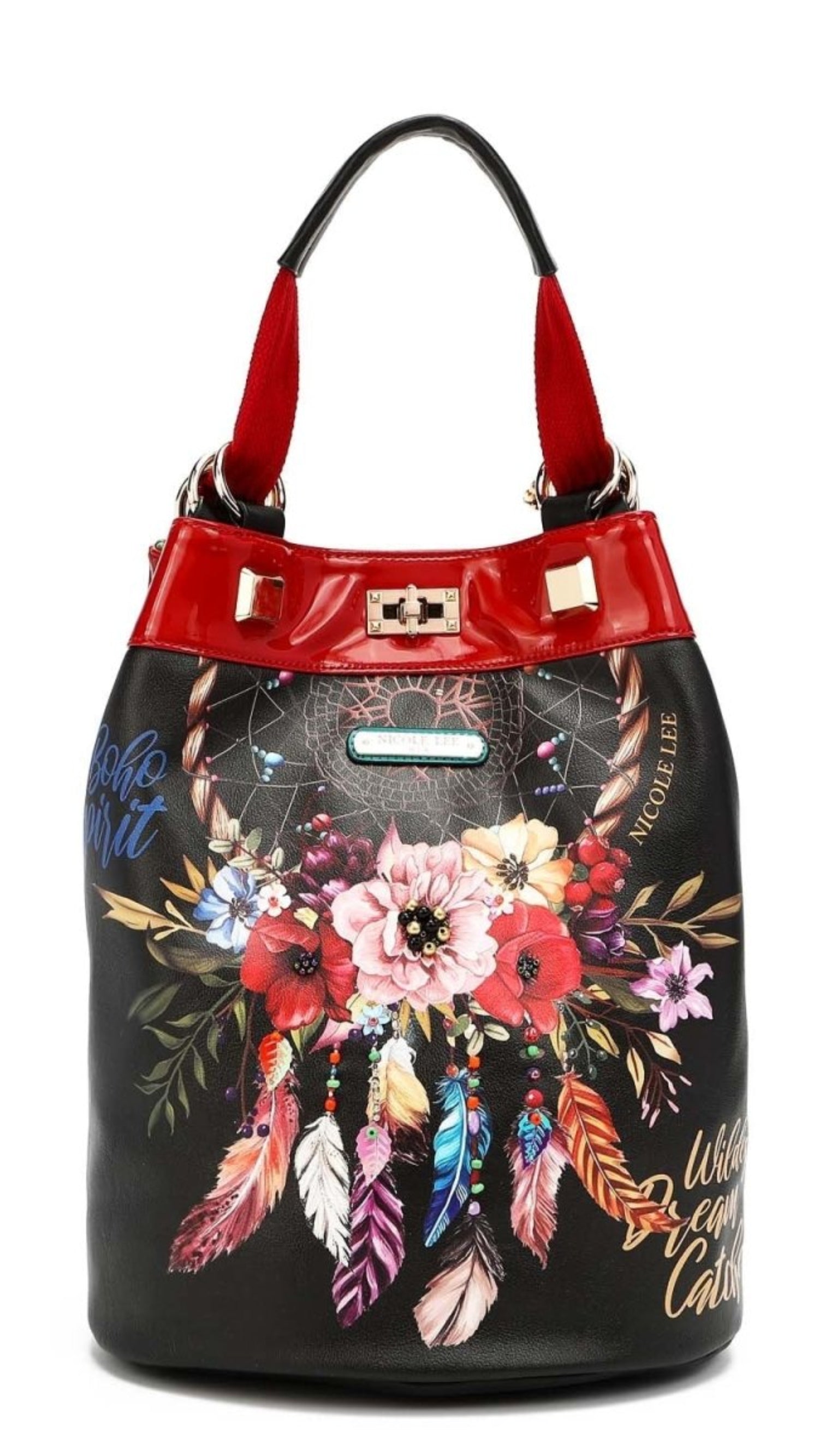 Multifunctional Bucket Bag Backpack - Lily Bloom