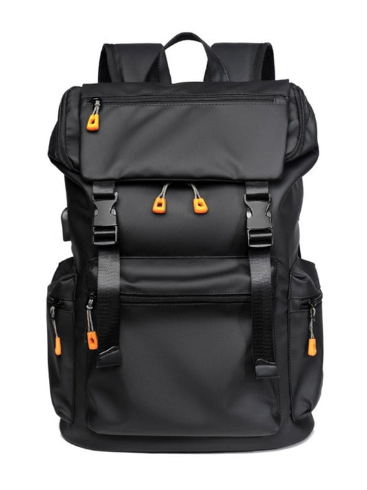 Oxford Cloth Multi - Pockets Backpack Bag - Lily Bloom