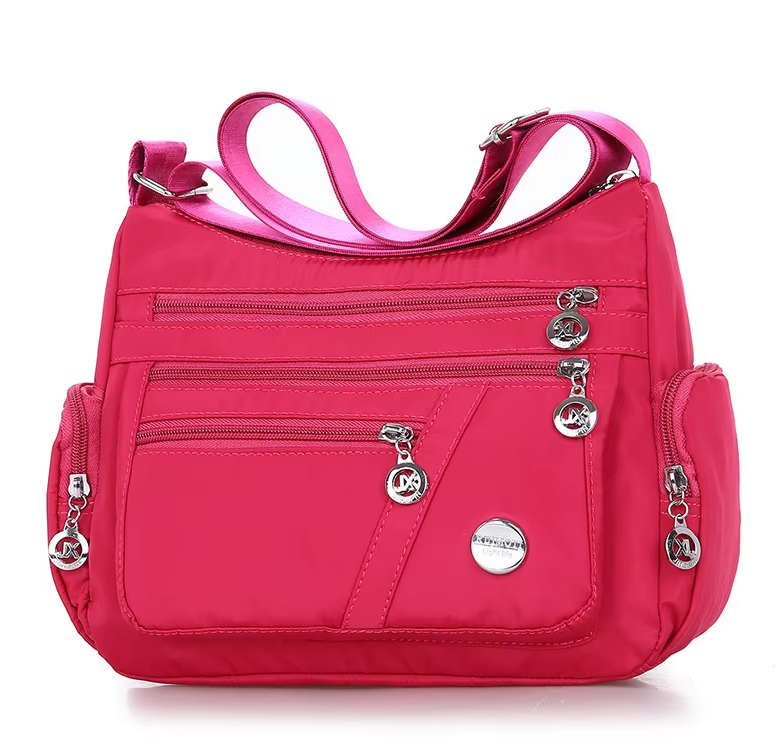 Women Shoulder Lightweight Crossbody Multiple Pockets Messenger Bag - Lily Bloom Store