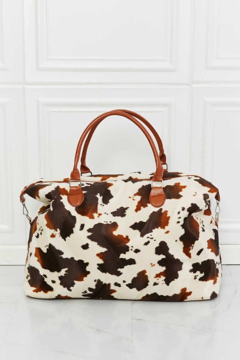 Print Plush Weekender Bag - Lily Bloom