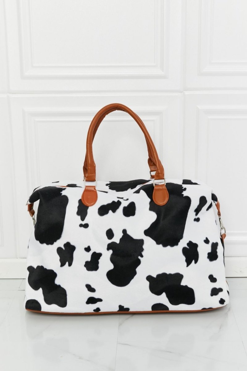 Print Plush Weekender Bag - Lily Bloom