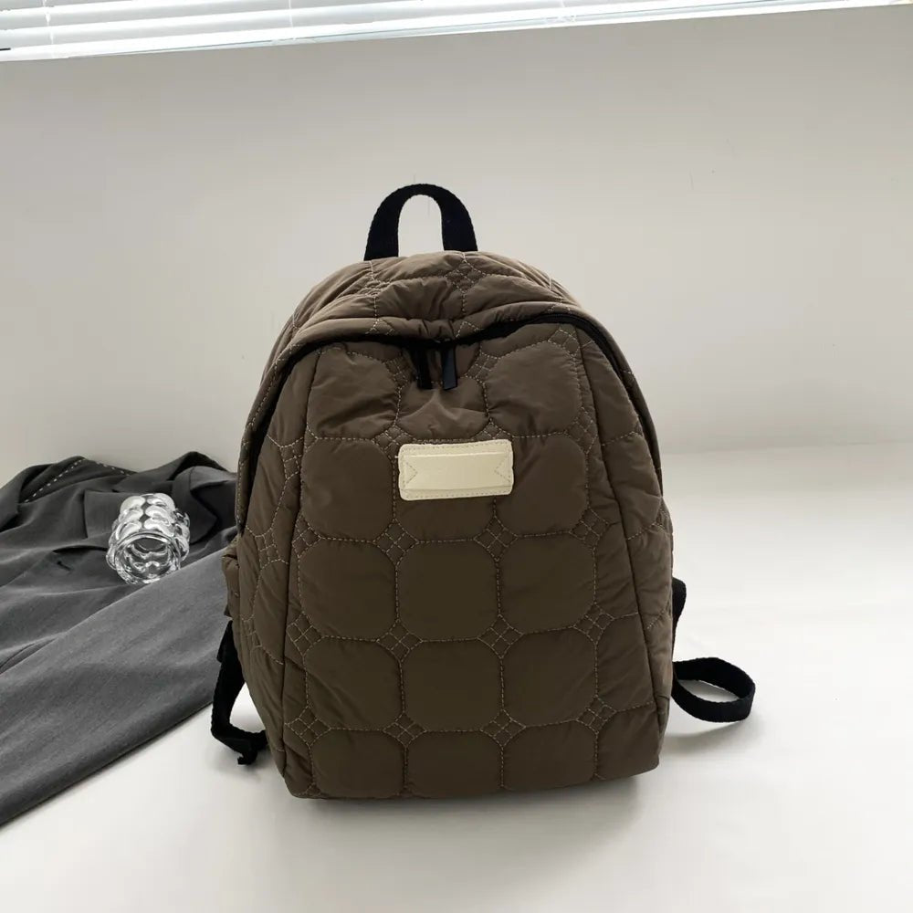 Quilted Backpack Bag - Lily Bloom