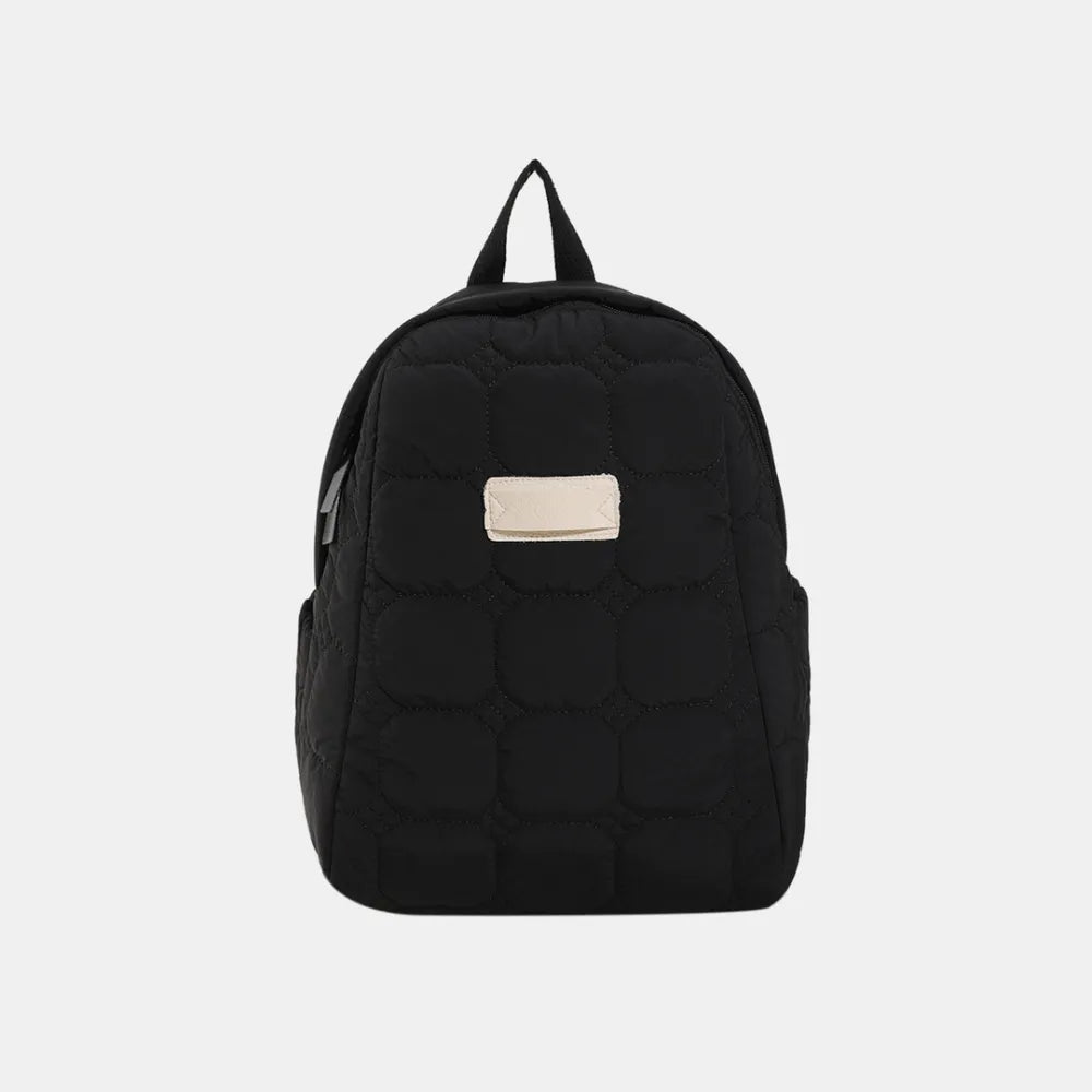 Quilted Backpack Bag - Lily Bloom