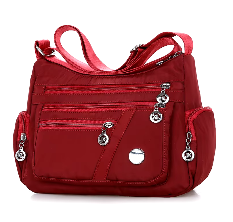 Women Shoulder Lightweight Crossbody Multiple Pockets Messenger Bag - Lily Bloom Store