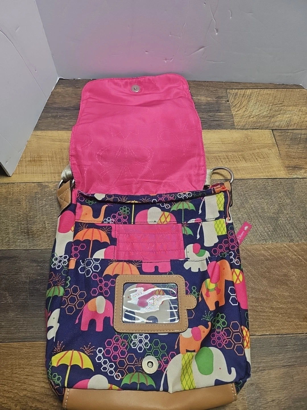 Colorful Desert Sahara Floral Adjustable Crossbody Bag