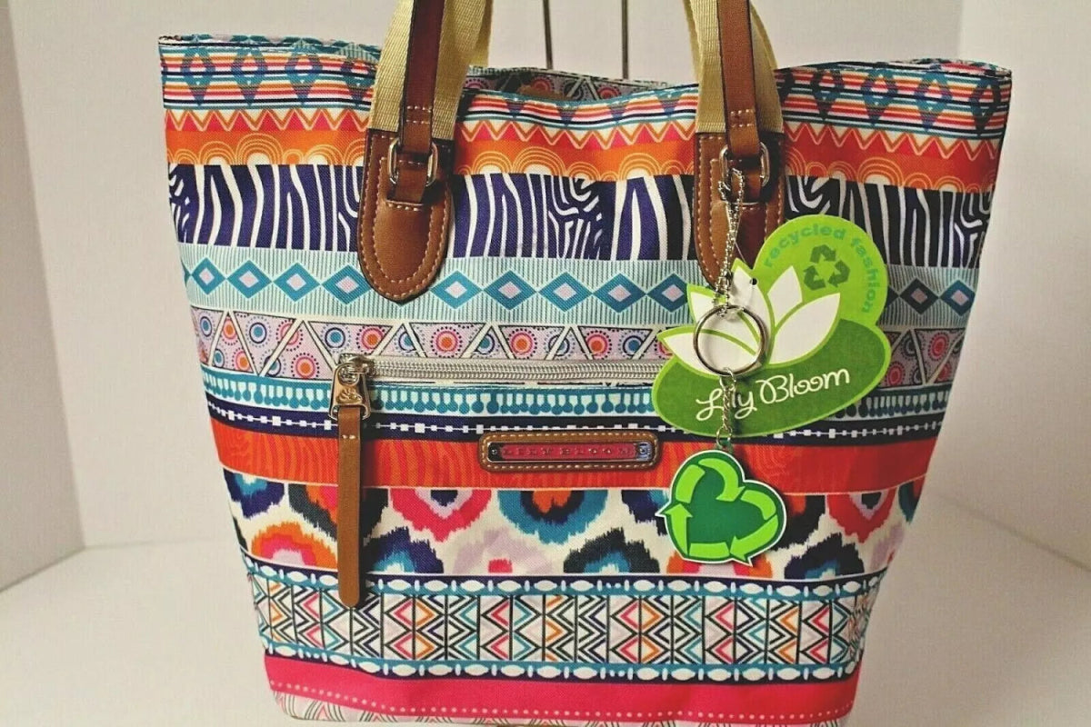 Shopper Large Tote Shoulder Bag Purse - Lily Bloom