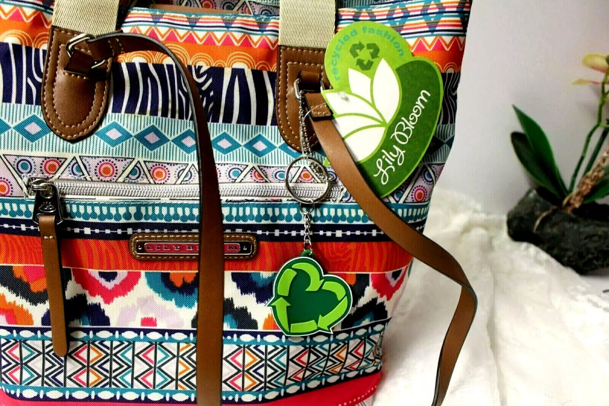 Shopper Large Tote Shoulder Bag Purse - Lily Bloom