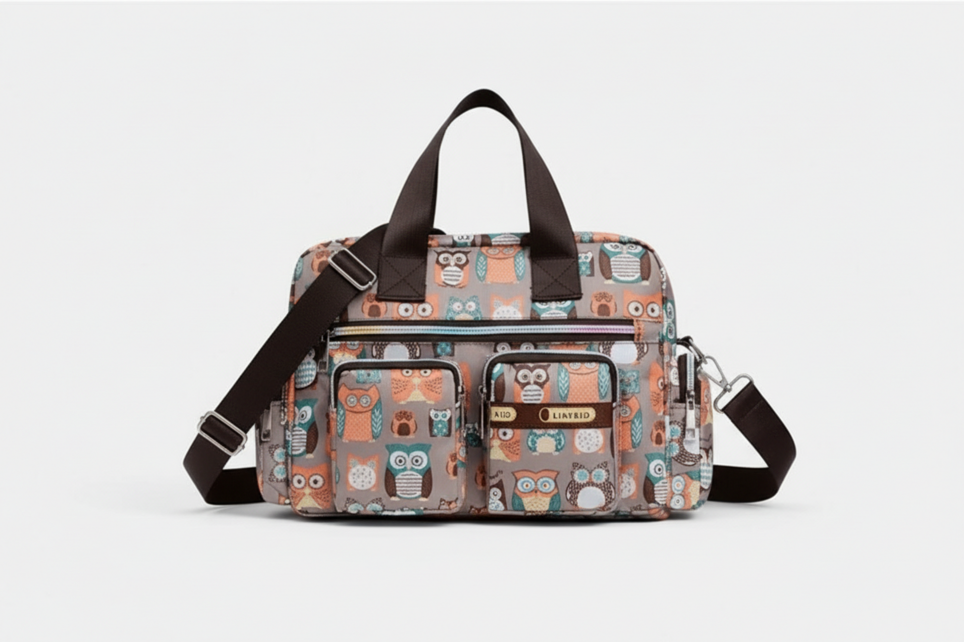 Shoulder Messenger Bag Waterproof Tote Bag - Lily Bloom