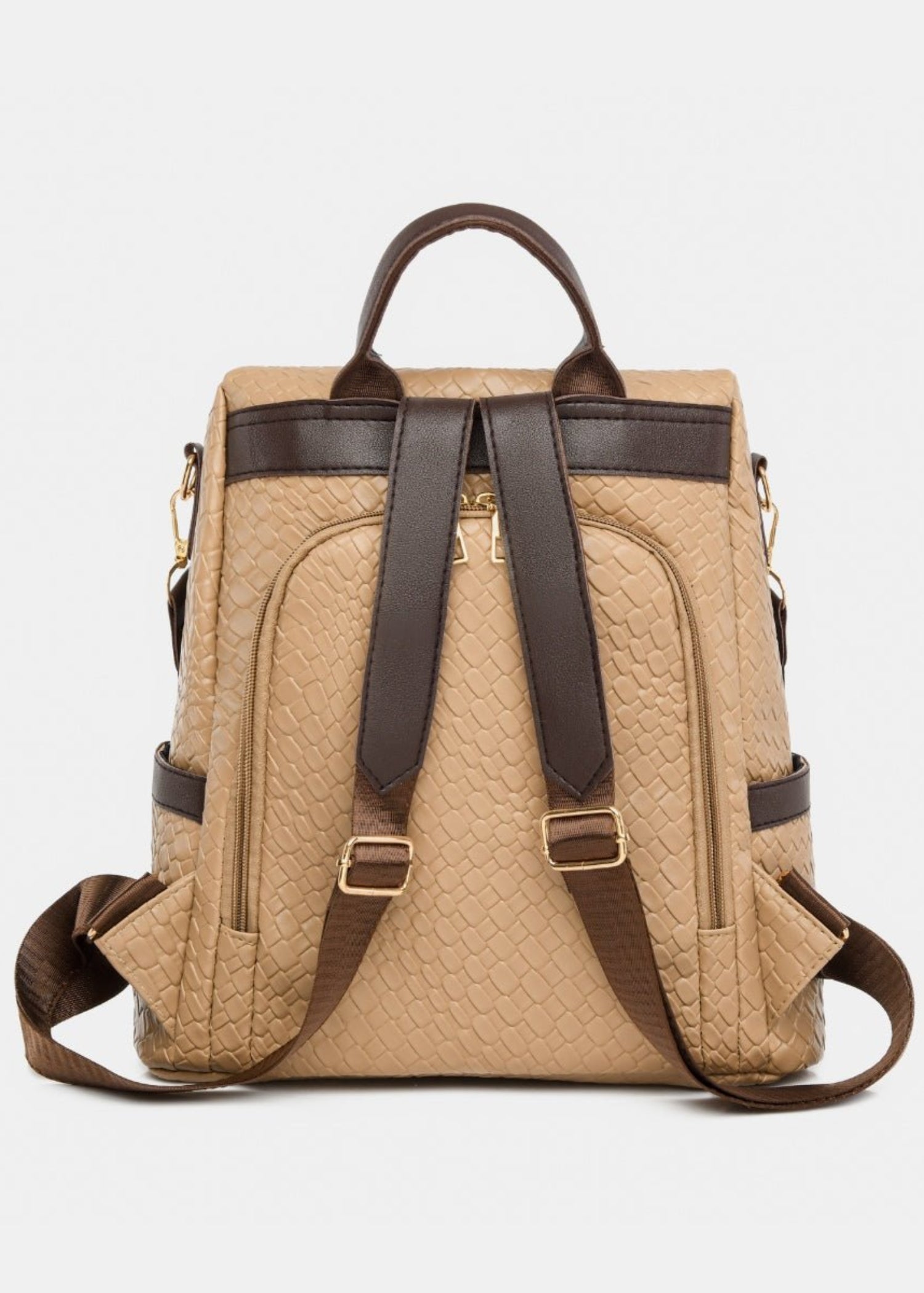 Vegan Leather Backpack Bag