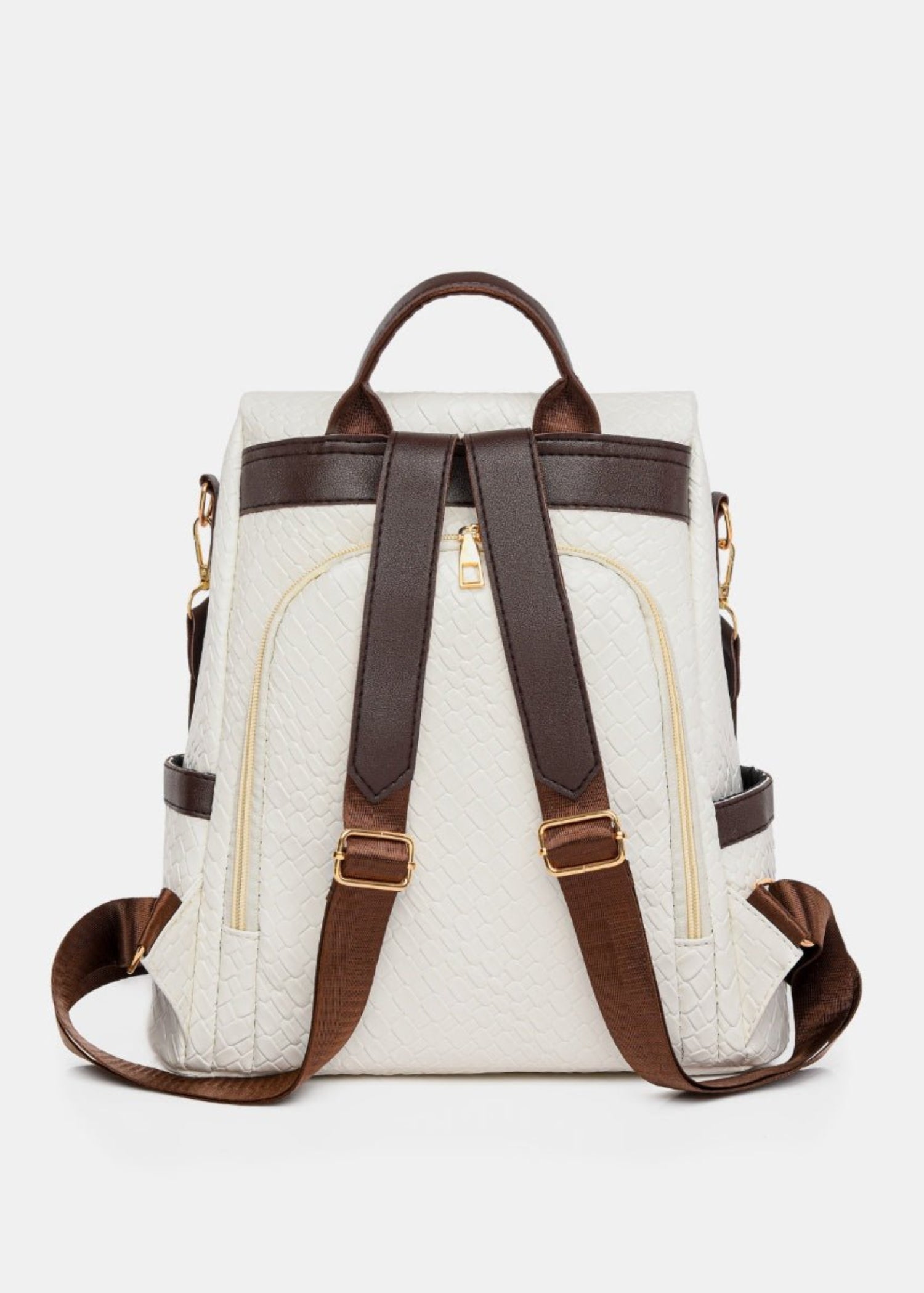 Vegan Leather Backpack Bag