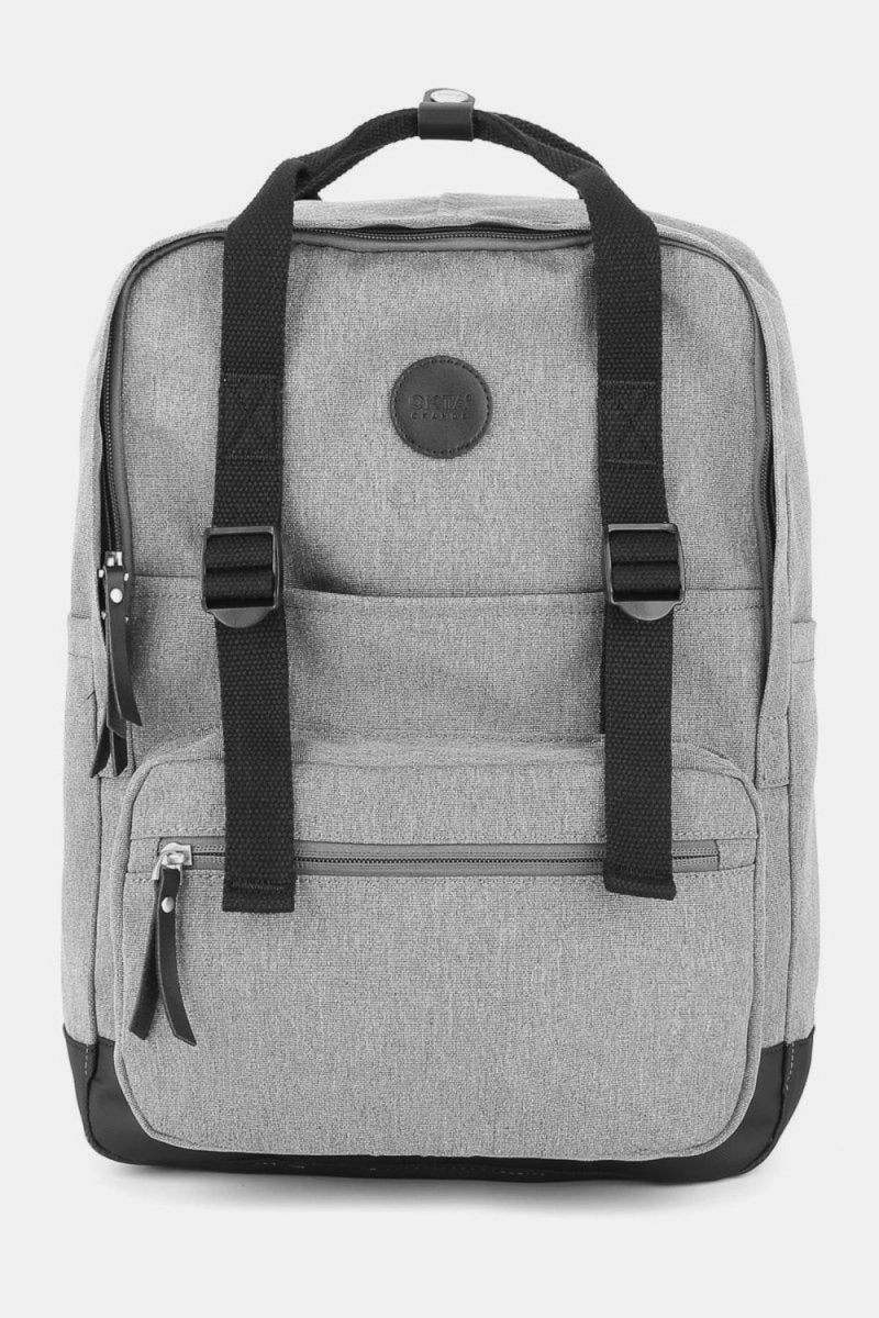Waterproof Canvas Backpack Side Pockets - Lily Bloom