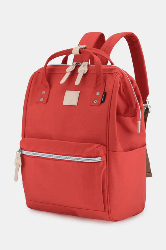 Waterproof Design Arcuate Shoulder Strap Backpack Bag with Handles - Lily Bloom