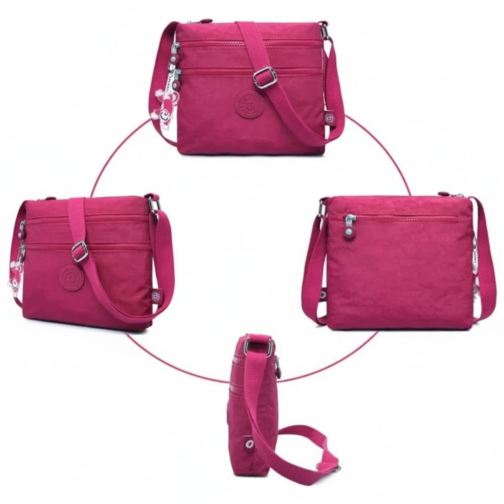 Women Messenger Shoulder Crossbody Bag - Lily Bloom