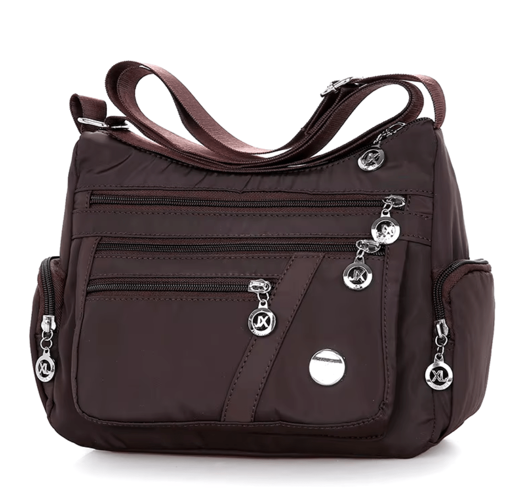 Women Shoulder Lightweight Crossbody Multiple Pockets Messenger Bag - Lily Bloom