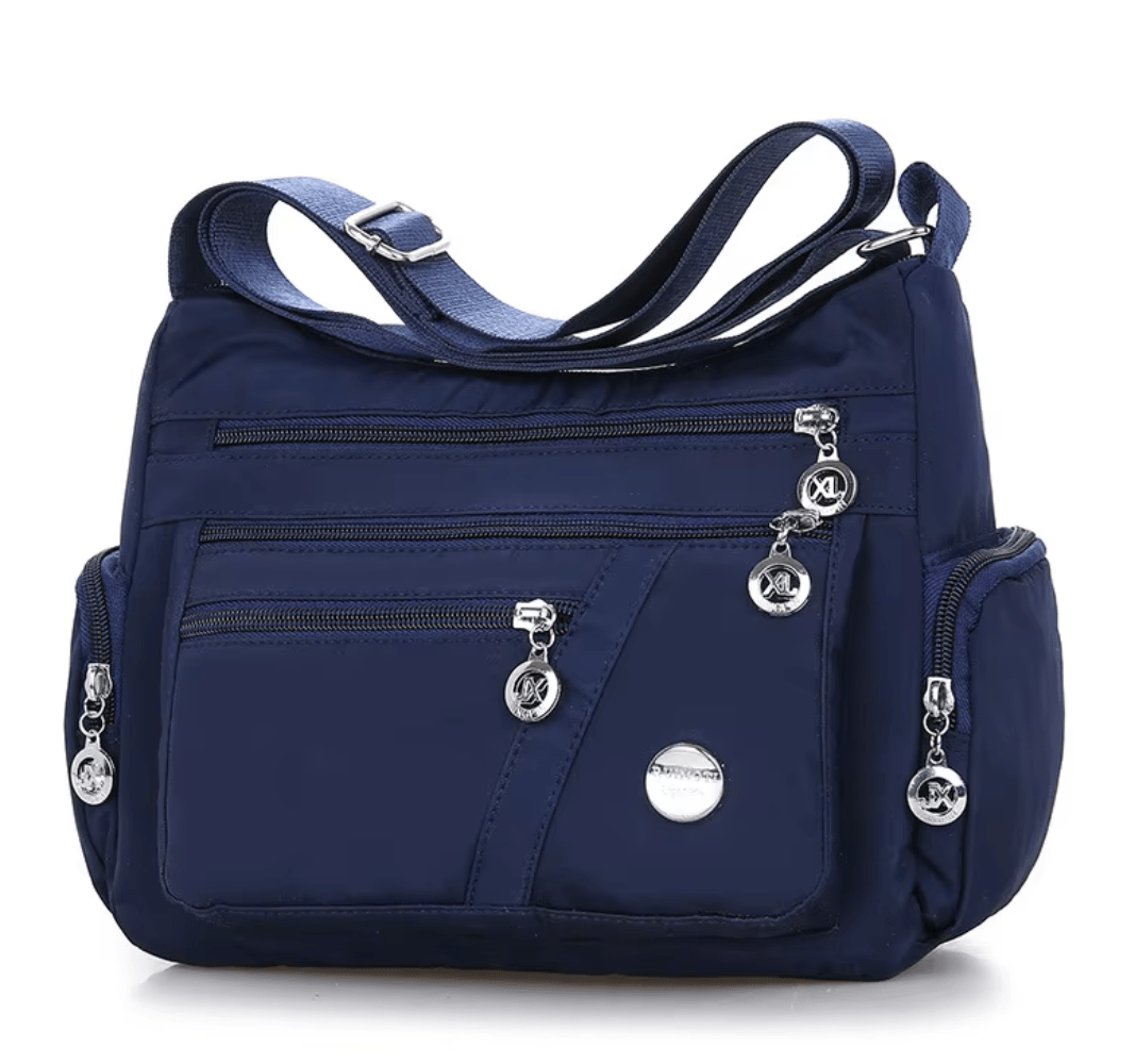 Women Shoulder Lightweight Crossbody Multiple Pockets Messenger Bag - Lily Bloom