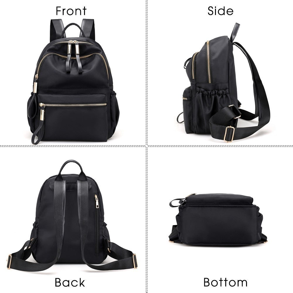 School Nylon Travel Backpack - Lily Bloom