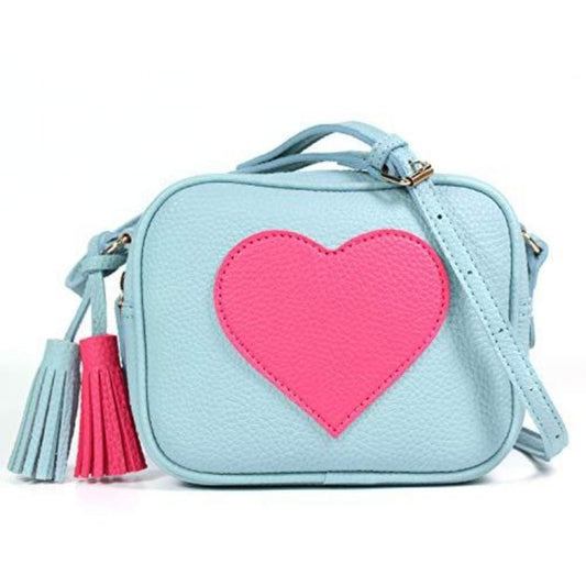 Lightweight Small Crossbody Purse Bag Leather Tassel Adjustable Straps Design in Italy - Lily Bloom