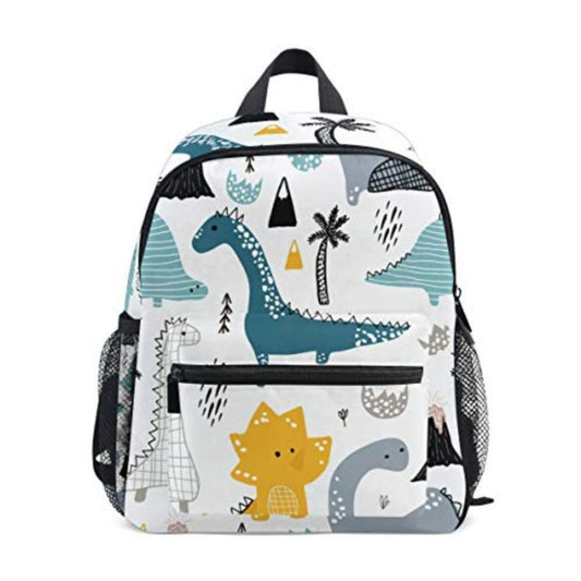 Toddler Backpack Dinosaur Schoolbag Girls Preschool Nursery Travel Bag with Chest Clip - Lily Bloom