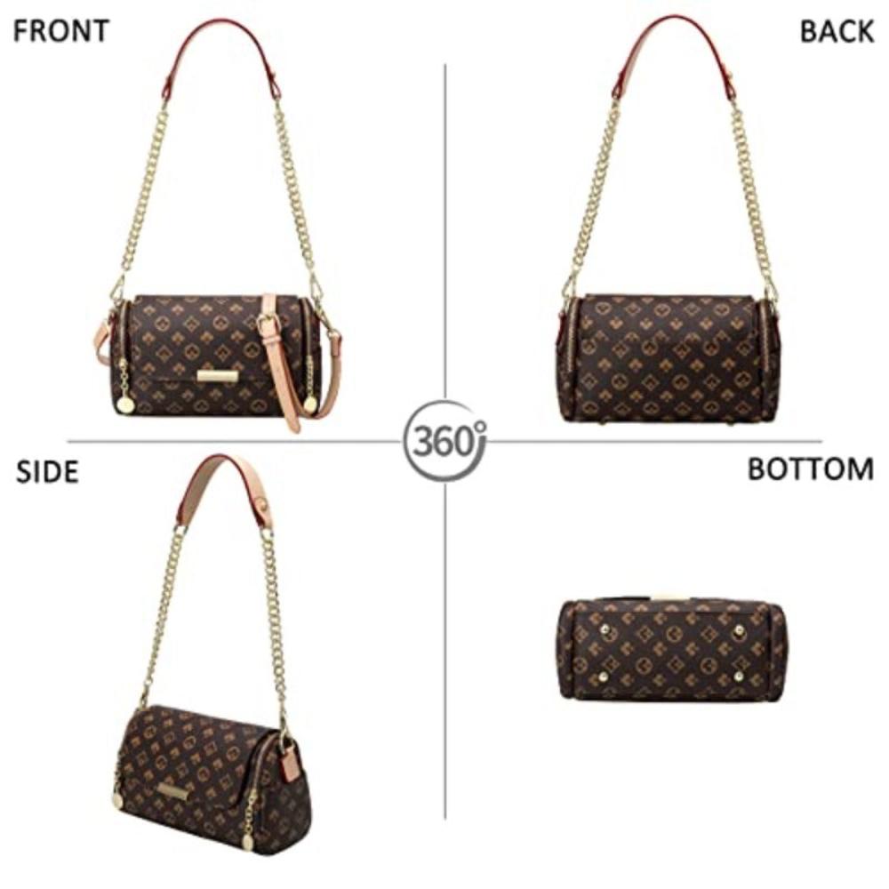 Shoulder Bags for Women Crossbody Bag Designer Purse Leather Small Handbag Pouch Satchel - Lily Bloom