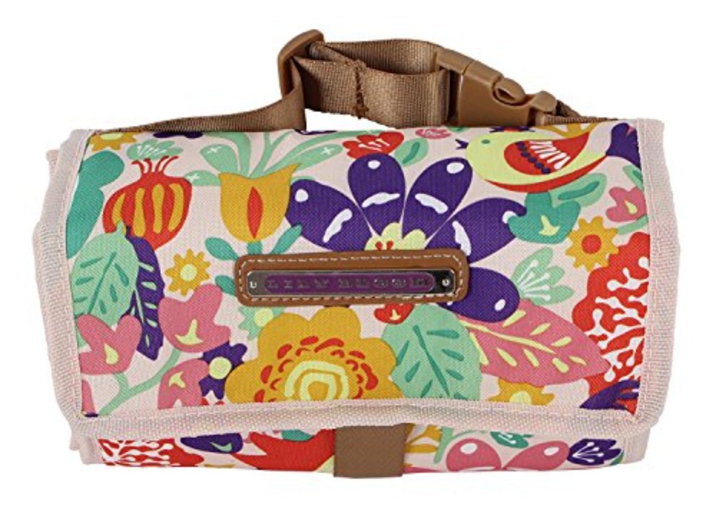 Lily Bloom Foldover Insulated Lunch Box / Portable Cooler Bag - Lily Bloom