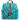Western Women Buckle Drawstring Conceal Carry Mini Backpack Rucksack with Floral Embroidery (Turquoise) - Lily Bloom