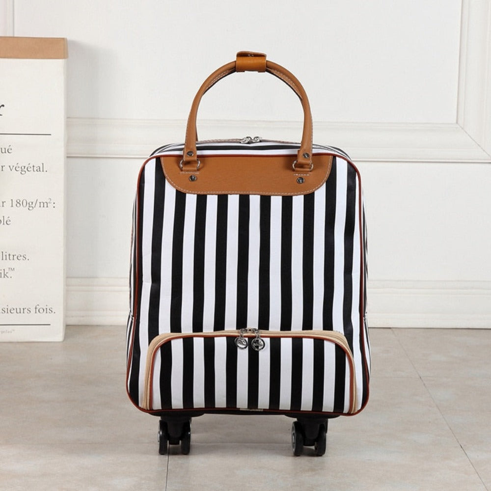 Waterproof High Capacity Travel Bag Thick Style Rolling Suitcase Trolley Luggage  Trip Suitcase With Wheels - Lily Bloom