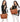 Women Fashion Handbags Tote Bag Shoulder Bag Top Handle Satchel Purse Set 4pcs (Brown B) - Lily Bloom