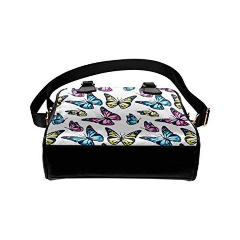 Butterflies Pattern Crossbody Shoulder Bag | Lily Bloom