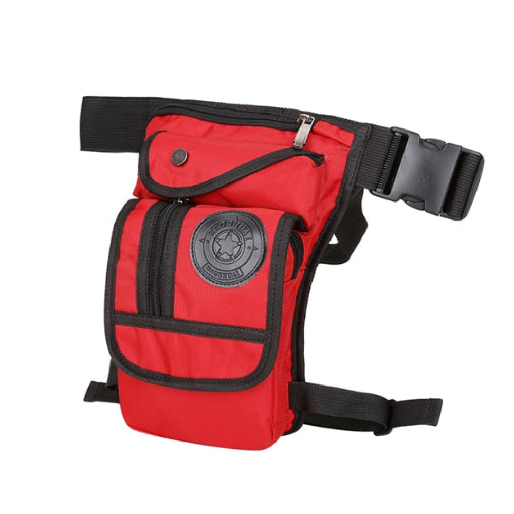 Canvas Waist Drop Leg Bag Thigh Hip Belt Bum Tactical Shoulder Bag - Lily Bloom