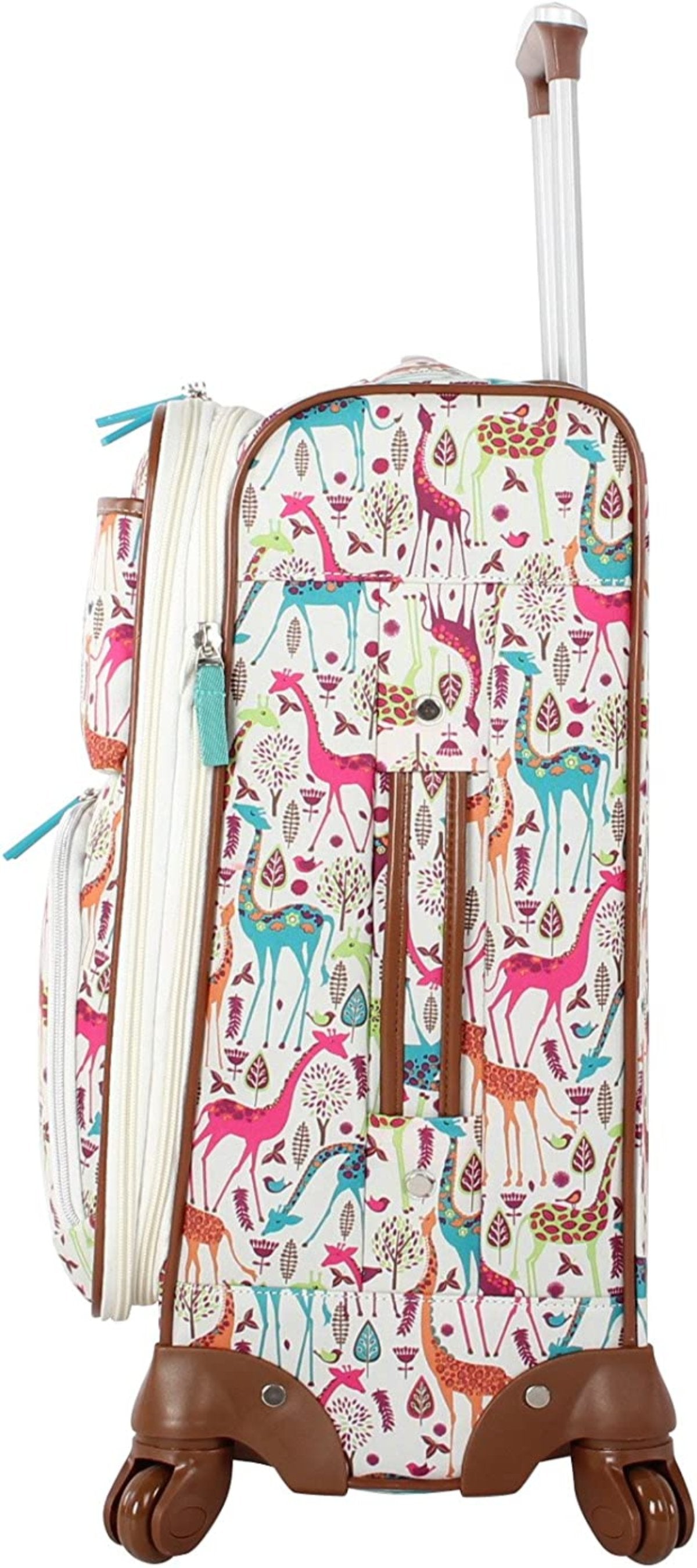 Luggage Carry On Expandable Design Pattern Suitcase With Spinner Wheels 20in - Lily Bloom Store