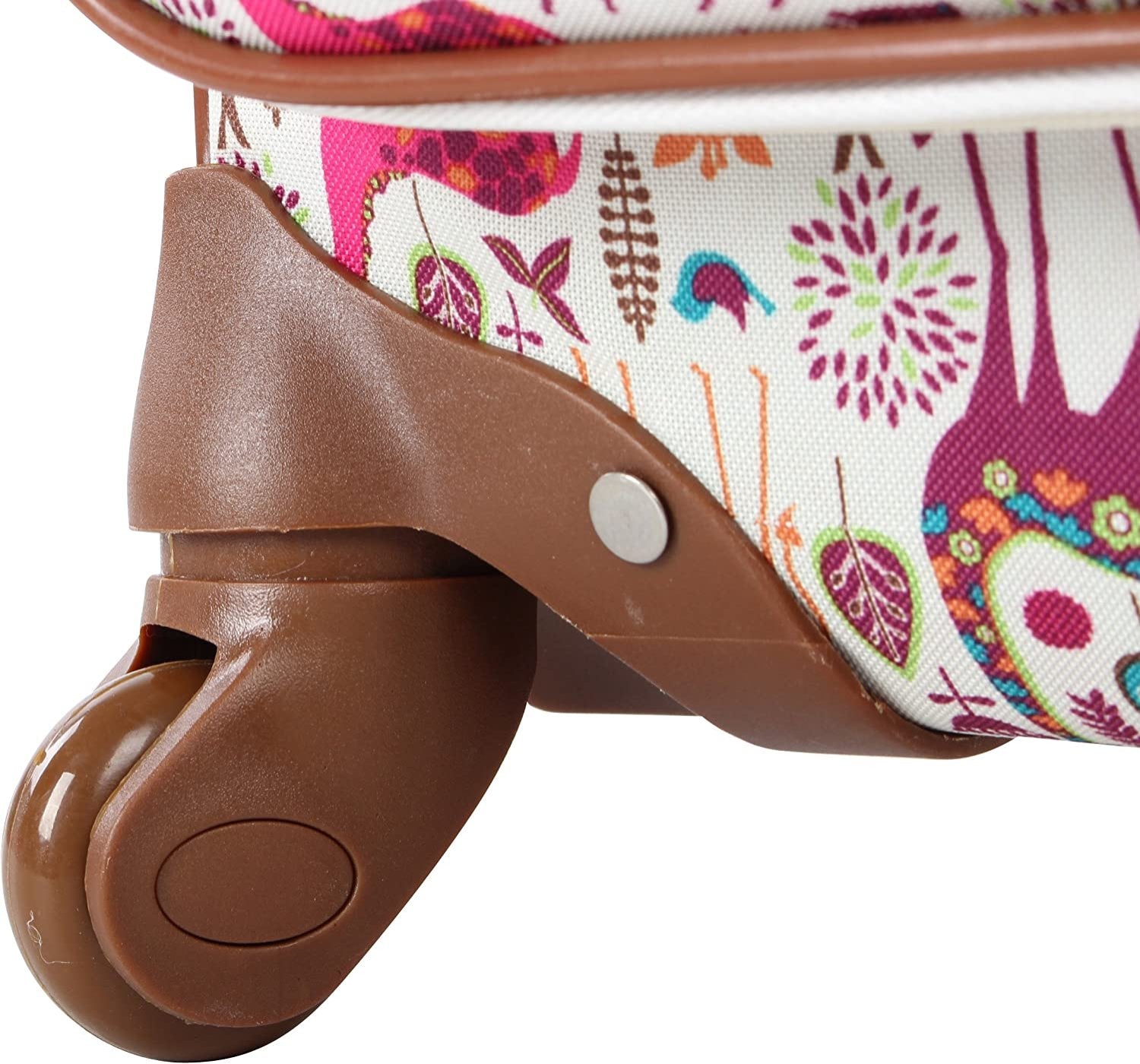Luggage Carry On Expandable Design Pattern Suitcase With Spinner Wheels 20in - Lily Bloom Store