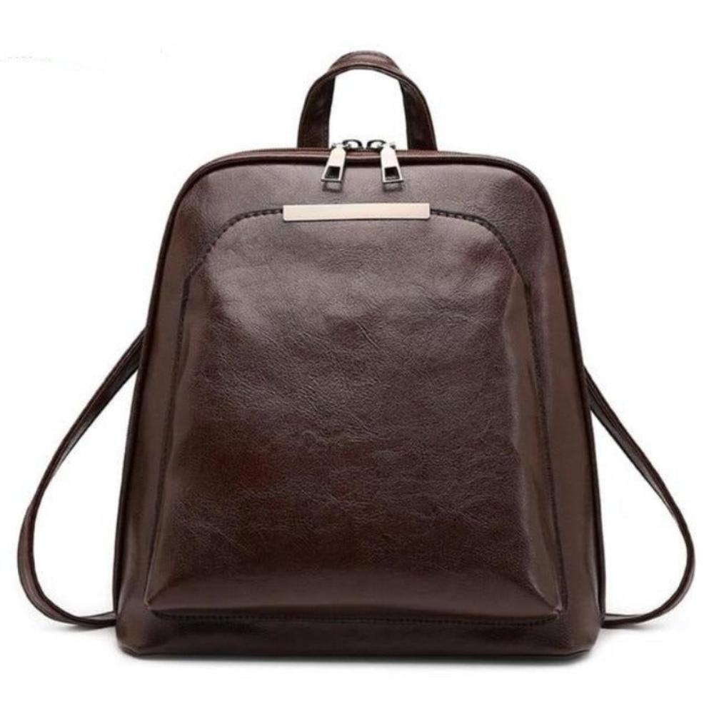 Leather Travel Satchel Shoulder School Bag-pack - Lily Bloom