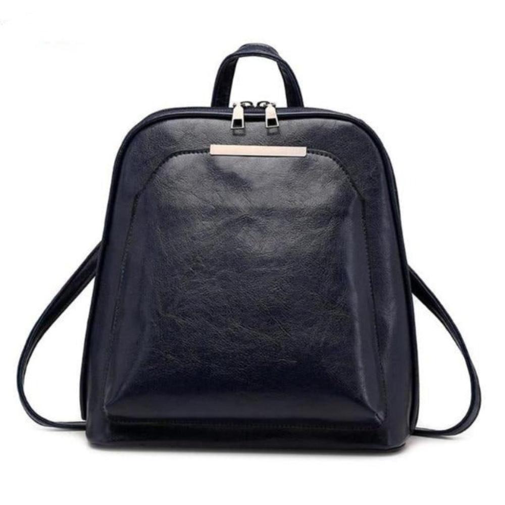 Leather Travel Satchel Shoulder School Bag-pack - Lily Bloom