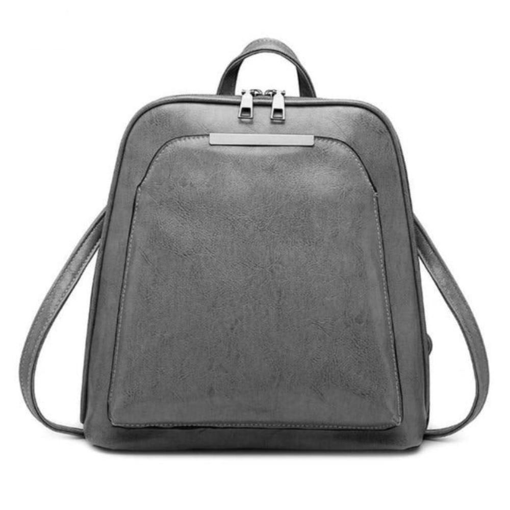 Leather Travel Satchel Shoulder School Bag-pack - Lily Bloom