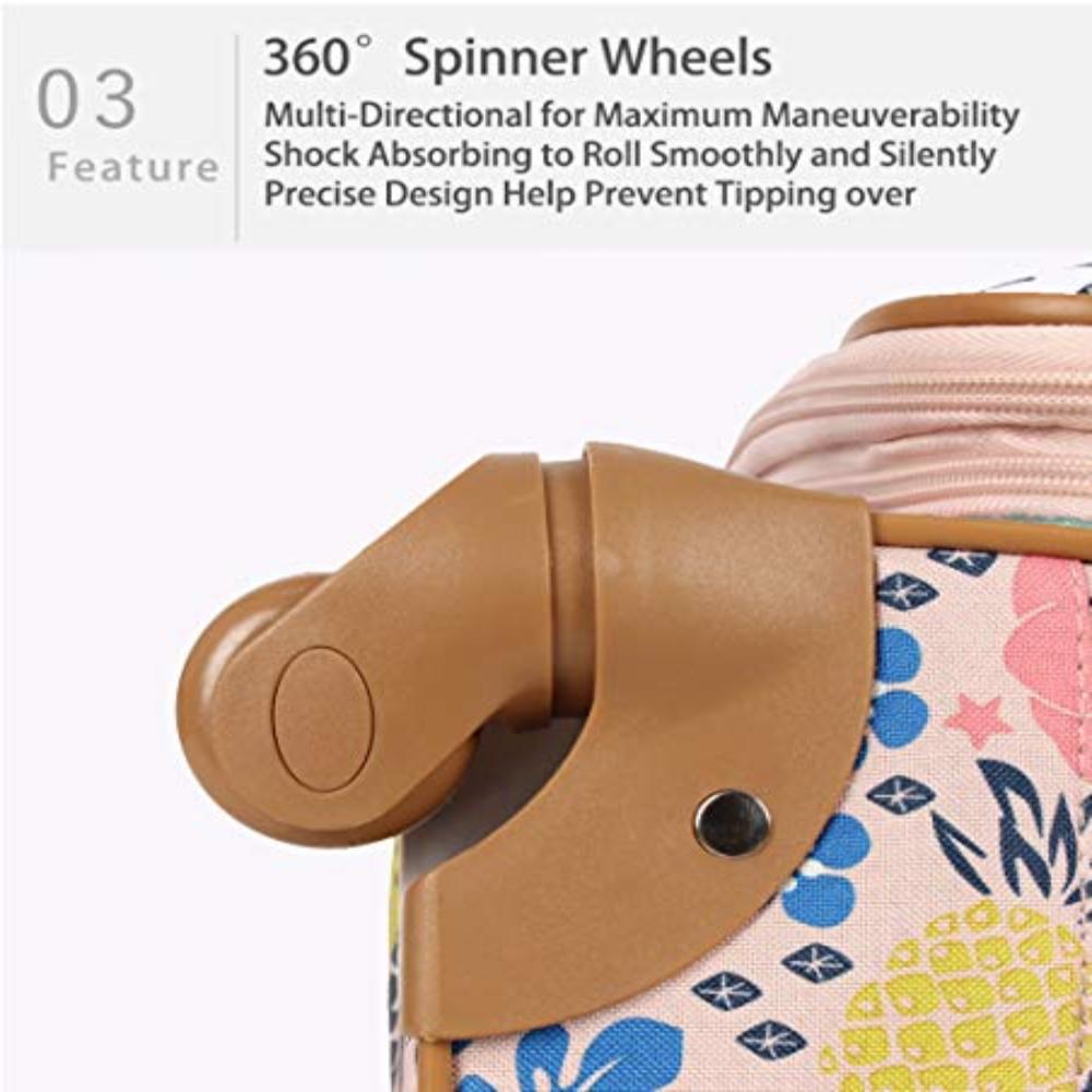 Luggage Carry On Expandable Design Pattern Suitcase Spinner Wheels - Lily Bloom Store