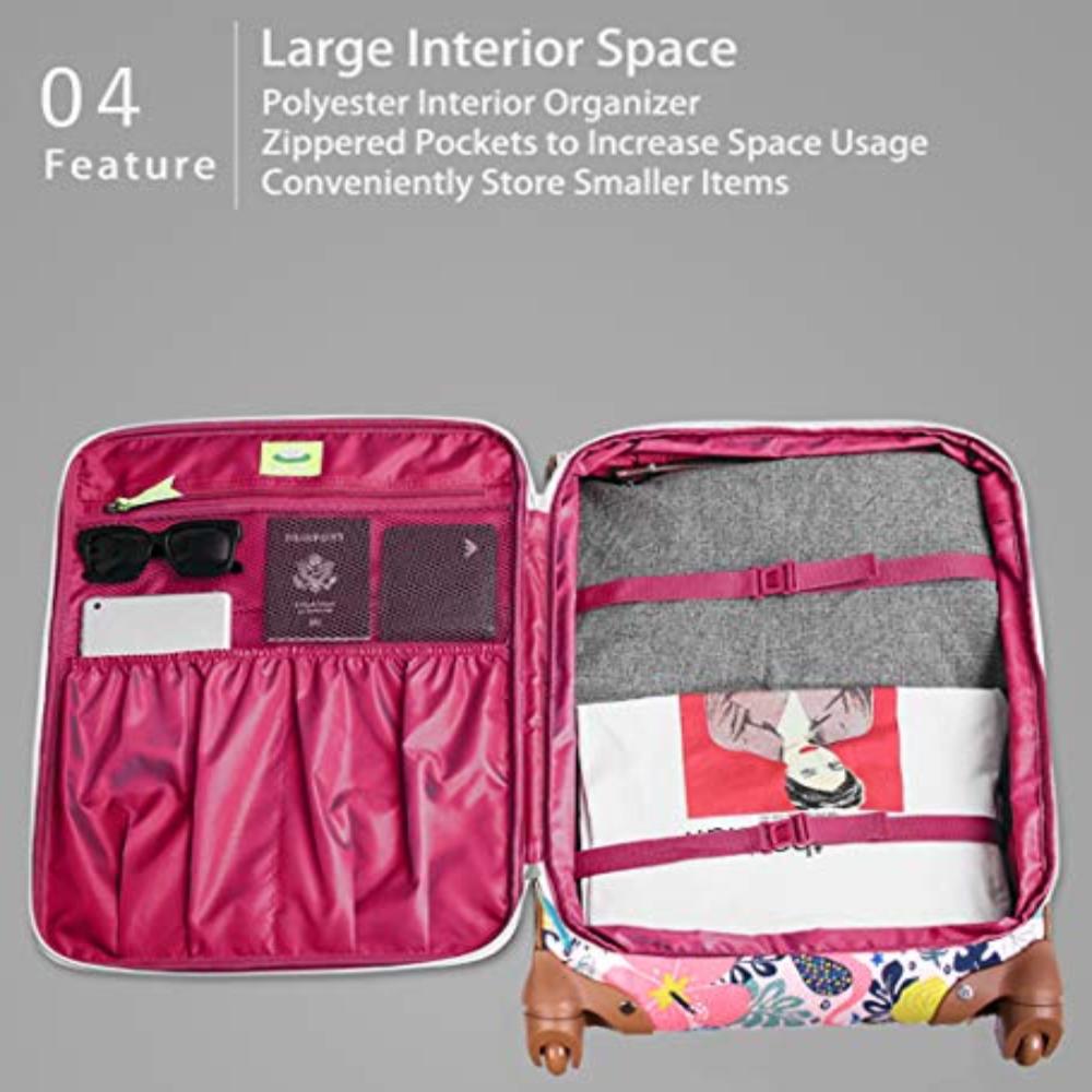 Luggage Carry On Expandable Design Pattern Suitcase Spinner Wheels - Lily Bloom Store