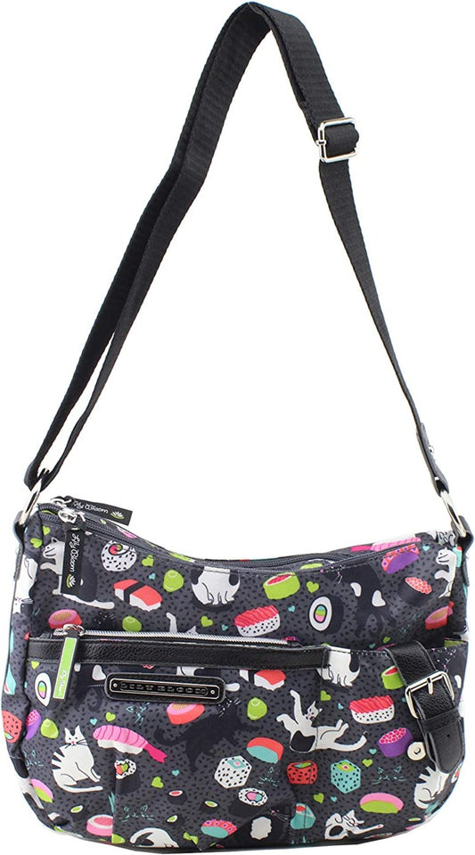 Meow We Roll Lily Bloom Hobo Bag - Lily Bloom Store