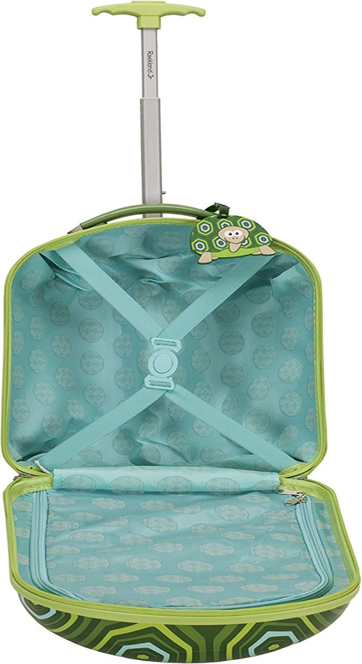 My First Hard-side Spinner Luggage, Turtle, Carry-On 19-Inch - Lily Bloom
