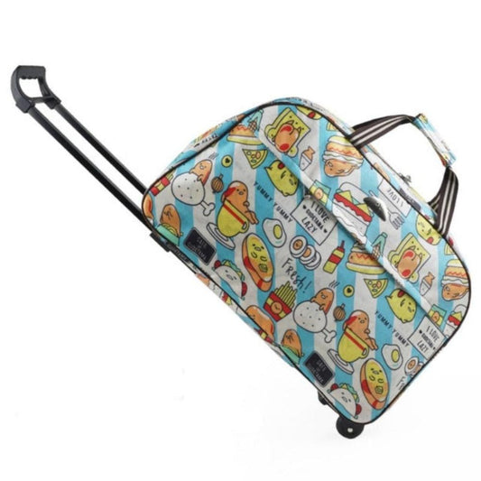 Luggage Bag Travel Duffle Trolley bag Rolling Suitcase Trolley Travel Bags  With Wheel Carry On Bag - Lily Bloom