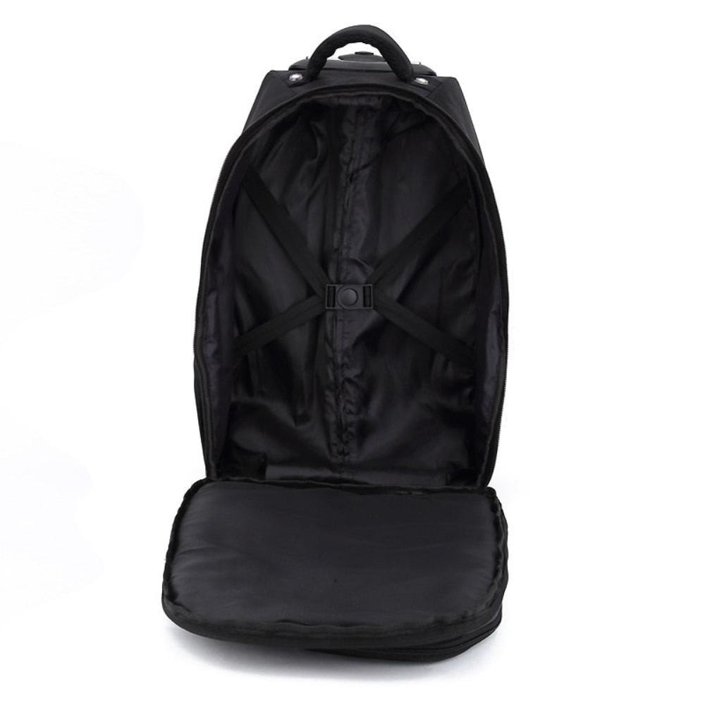 Travel Bag Wheeled Backpack Large Rolling Waterproof School Book Bag Travel Carry On Luggage Suitcase - Lily Bloom